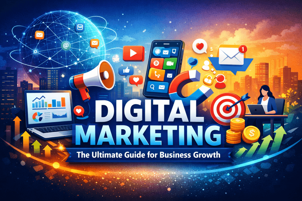Digital Marketing Explained: The Ultimate Guide for Business Growth in 2026